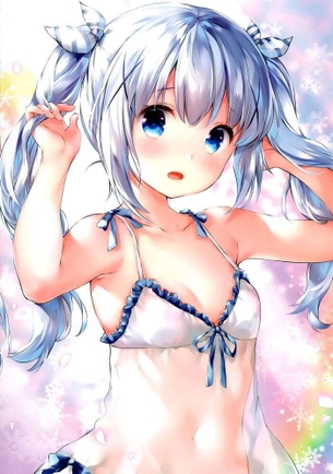 チノの悩殺必死のセクシーポーズのエロ画像！【ご注文はうさぎですか？】