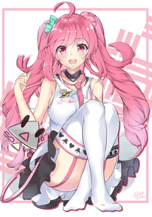 【二次元】ピンク髪が美しい美少女達のエロ画像 Part.11 50枚 桃色