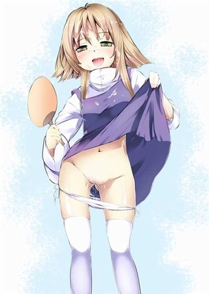 【たくし上げ】服をたくし上げて見せてくれる女の子の二次元エロ画像＆イラスト Part07