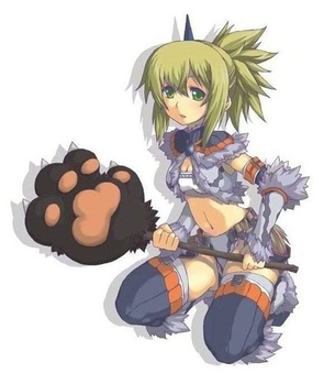 モンハンワールドが楽しみなのでモンハンシリーズの女の子の画像