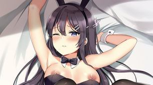 [青ブタ]桜島麻衣(さくらじままい) 抜けるエロ画像＆イラスト 185枚まとめ [青春ブタ野郎はバニーガール先輩の夢を見ない]