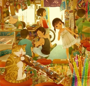 見てるだけで心が癒されるような平和な二次画像