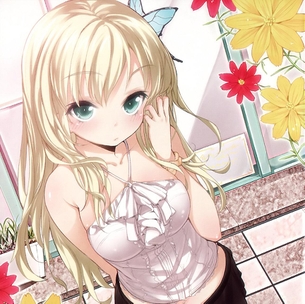 【二次】オシャレな服装の女の子の画像
