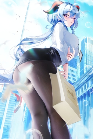 【二次元】ミニスカート美少女達のエロ画像 Part.17 50枚