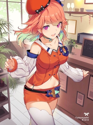 ホロライブの虹エロ画像