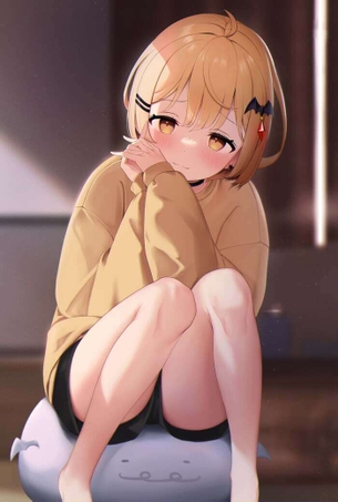 [ホロライブ][エロ画像]心が弱った夜空メルとカラダの関係になったよ～♪