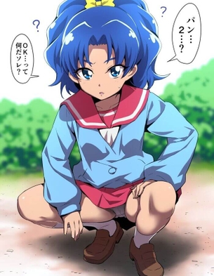 [プリキュア][エロ画像]キュアジェラートを匠の技術でパンチラに誘導したよ♪