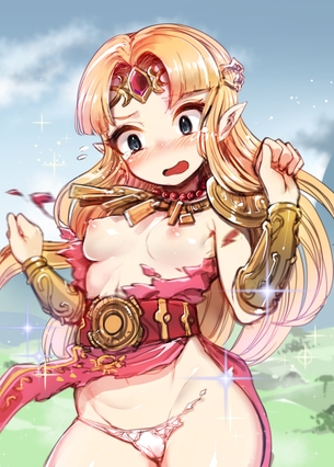 衣服が乱れたり破れたりして色々見えてる女の子！　その２３