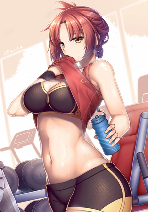 スポーツブラの女の子ってなんでこんなにえっちで可愛く見えるのだろうか。