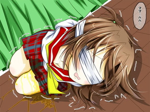 人前でおまんこからおしっこが出る姿を見られちゃう屈辱・・・興奮しちゃいます！