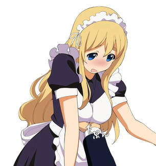 ご主人様とえっちな事をしちゃってるメイド失格？な二次元エロ画像