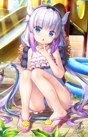 マジやばくね？【小林さんちのメイドラゴン】カンナ ちゃんの萌え＆エロ画像♡ ⑤