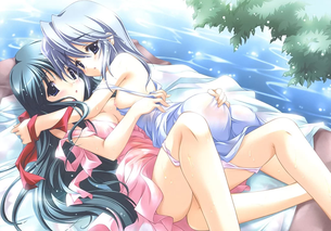女の子同士とか羨ましい！私もえちえちプレイがしたい二次元エロ画像