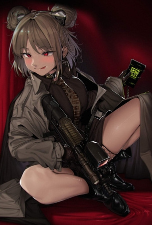 指揮官への愛は、唯一無二のものなんだから【ドールズフロントライン】P90 の萌え＆エロ画像☆【少女前線】