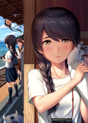 黒髪のエロ画像集めてみた