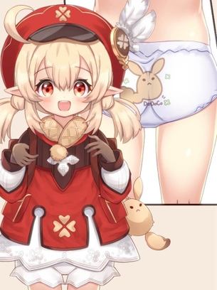 【エロ画像】可愛いクレーの画像を集めてみたが、エロすぎだろ・・・(原神)