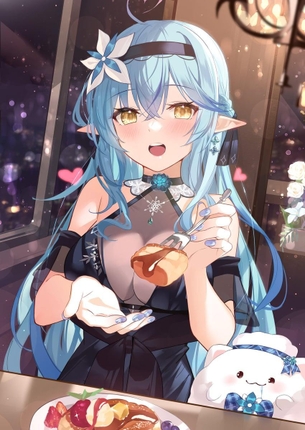【非・微エロ】水曜日の青髪美少女画像まとめ　その１８０