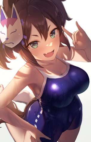 【二次】ウマ娘プリティーダービーの水着画像 ⑦