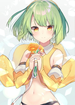 【非・微エロ】木曜日の緑髪美少女画像まとめ　その１７８