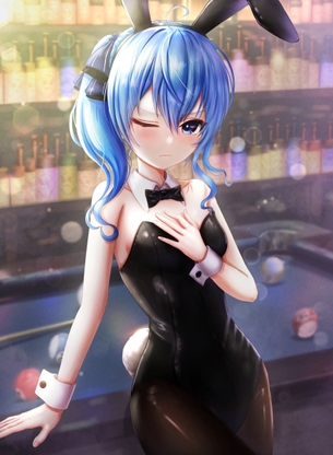 【非・微エロ】水曜日の青髪美少女画像まとめ　その１７８