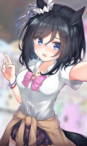 【非・微エロ】月曜日の黒髪美少女画像まとめ　その１７６