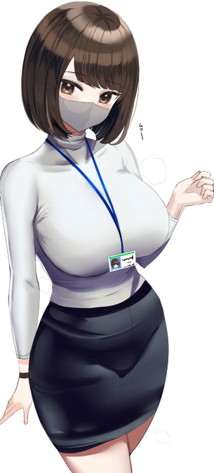 【画像】胸の着衣の膨らみがエッチすぎる、巨乳女さんwwwwwwwwwwwww