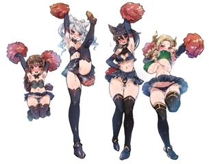 ニーアの悩殺必死のセクシーポーズのエロ画像！【グランブルーファンタジー】