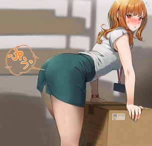 【突然の風に吹かれて】不意にオナラが出て恥ずかしがる女子達の二次画像