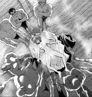 【画像】ヤンマガの下品な漫画「サタノファニ」、10人ぐらいに中出しされる