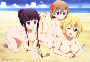 【強制露出】剥ぎコラ【二次エロ画像】 part.2
