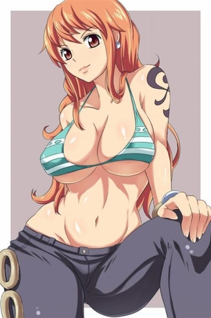 【ONE PIECE(ワンピース)】ナミ 二次元エロ画像＆イラスト Part1