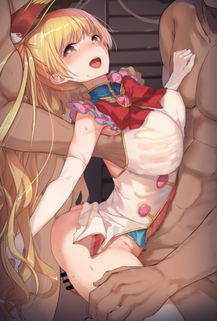 【二次】おっぱいを揉んでるエロ画像 Part３３