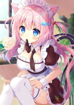 【非・微エロ】日曜日のピンク髪美少女画像まとめ　その９