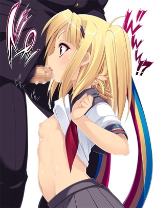 【2次】フェラをする女の子はエロい画像2