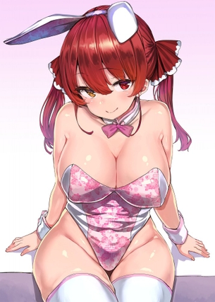 【巨乳】おっぱいが大きくてエッチな体してるバニーガールさんの画像