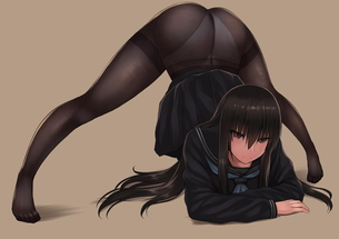 【ジャックオーチャレンジ】例のポーズに挑戦してみた女の子の画像