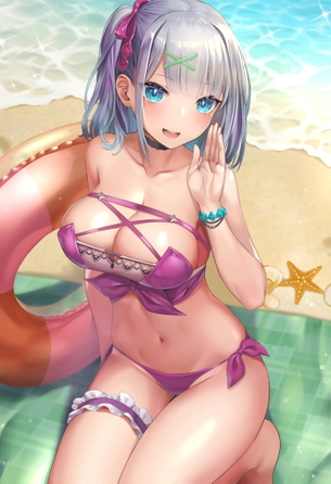 二次元の水着、ビキニ画像まとめ Part２０