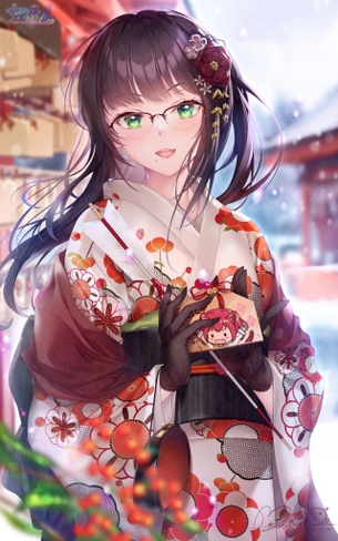 【二次】眼鏡女子画像　その３１
