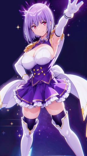 【画像】新条アカネちゃんのアイドル風新衣装がエロ神乳すぎて子種枯れたｗｗｗ（グリッドマン）