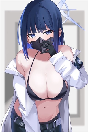【ブルーアーカイブ(ブルアカ)】錠前サオリ(じょうまえさおり) 二次元エロ画像＆イラスト Part5