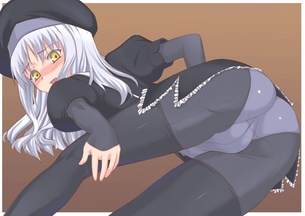 【虹画像】パンストやタイツに包まれたお尻がエロい女の子達の画像集 part1