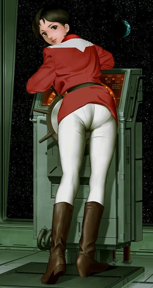 【虹画像】ガンダム作品の女の子達の脚線美画像集 part13
