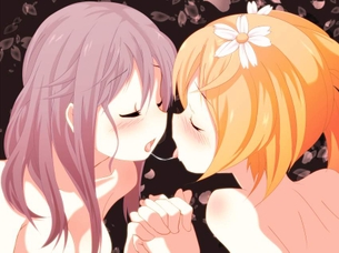 【どゆこと！】桜だけど百合な二次エロ画像