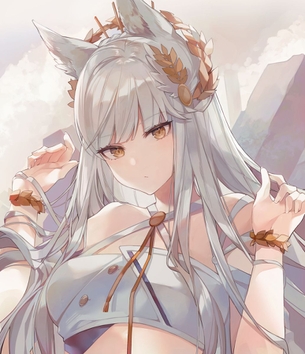 アークナイツ　プラチナの尊くエロい画像