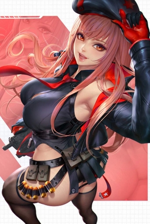 【勝利の女神：NIKKE】ラピの可愛いＨな二次エロ画像