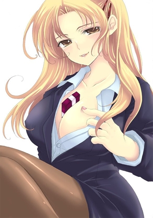 【虹画像】スーツを着たOLっぽい女の子のパンスト脚画像集 part5