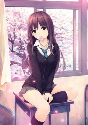 【コンドーム】ゴムを咥えたりゴム有りエッチしてる女の子の二次元エロ画像＆イラスト Part07
