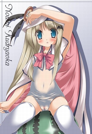 【虹画像】白スク水や白競泳水着を着た女の子達の画像集 part2