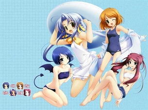 【スクール水着】スク水姿がえっちな女の子の二次元エロ画像＆イラスト Part21
