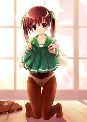【虹画像】黒タイツ女子校生の画像集 part22